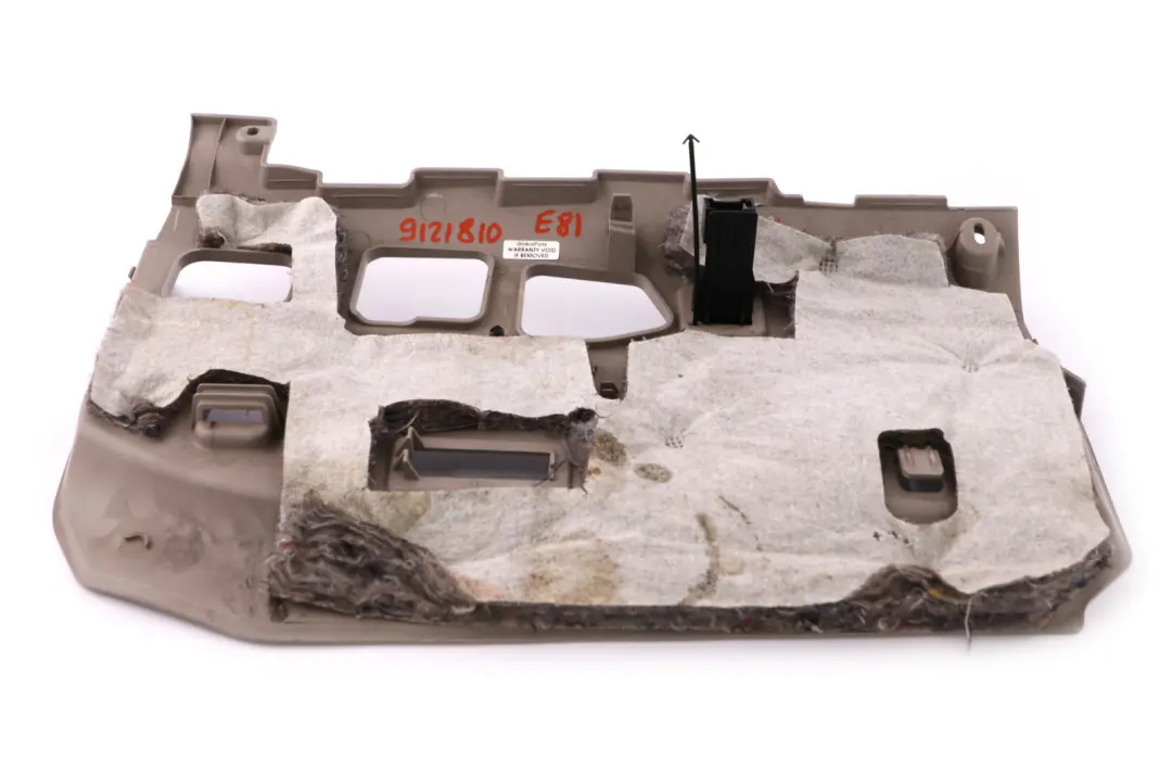 Passenger's Footwell Trim Panel Bottom Beige to BMW 1 Series E81 E87 LCI Cover with Part number 9121810 BMW 1 Series E81 E87 LCI Cover Passenger's Footwell Trim Panel Bottom Beige - SKU rhd-9121810 - Part number 9121810