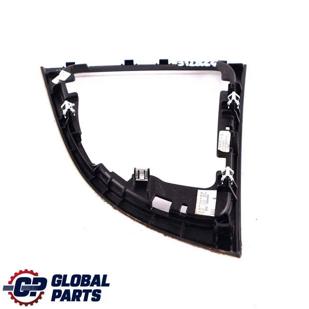 BMW 1 Series E81 E87 LCI Gearshift Cover Trim Alu Accent Grinding Akzentschliff - SKU rhd-9122664 - Part number 9122664