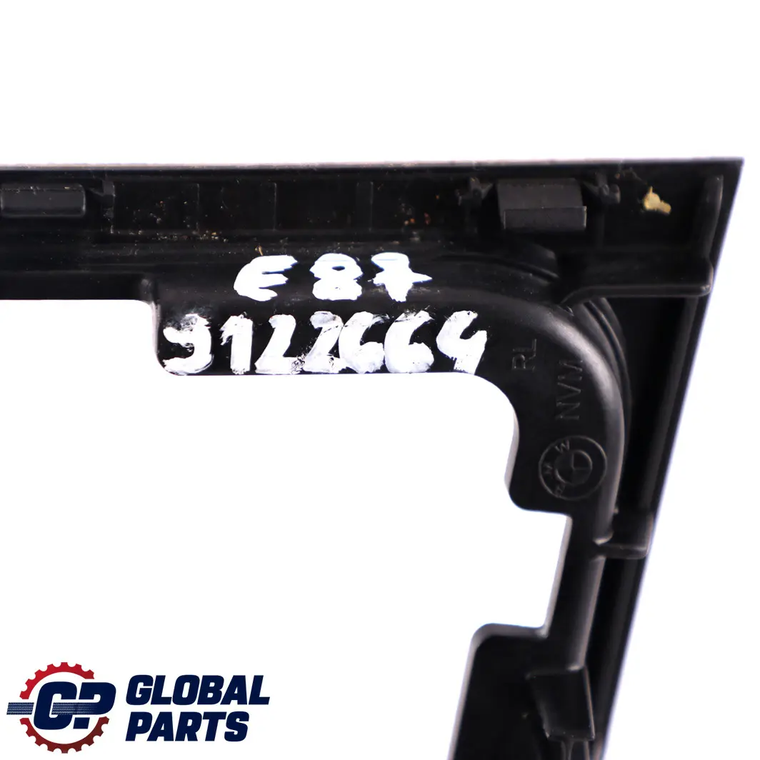 Gearshift Cover Trim Alu Accent Grinding Akzentschliff to BMW 1 Series E81 E87 LCI with Part number 9122664 BMW 1 Series E81 E87 LCI Gearshift Cover Trim Alu Accent Grinding Akzentschliff - SKU rhd-9122664 - Part number 9122664