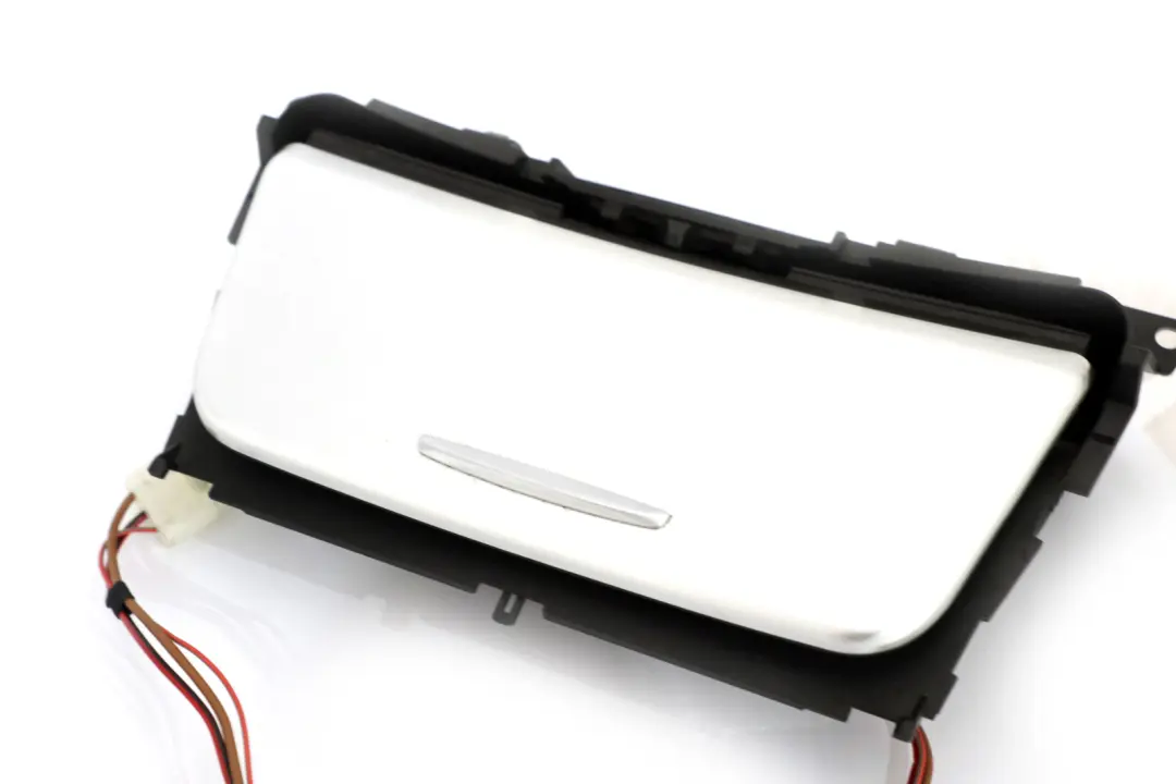 BMW 1 Series E81 E87 LCI Set Ashtray Trim Cover Dashboard Akzentschliff Silver - SKU rhd-9122669 - Part number 9121705