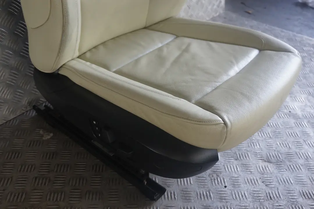 Heated Lemon Leather Front Right O/S Driver Side Seat Memory to BMW 1 Series E81 with Part number 9124532 BMW 1 Series E81 Heated Lemon Leather Front Right O/S Driver Side Seat Memory - SKU rhd-9124532 - Part number 9124532