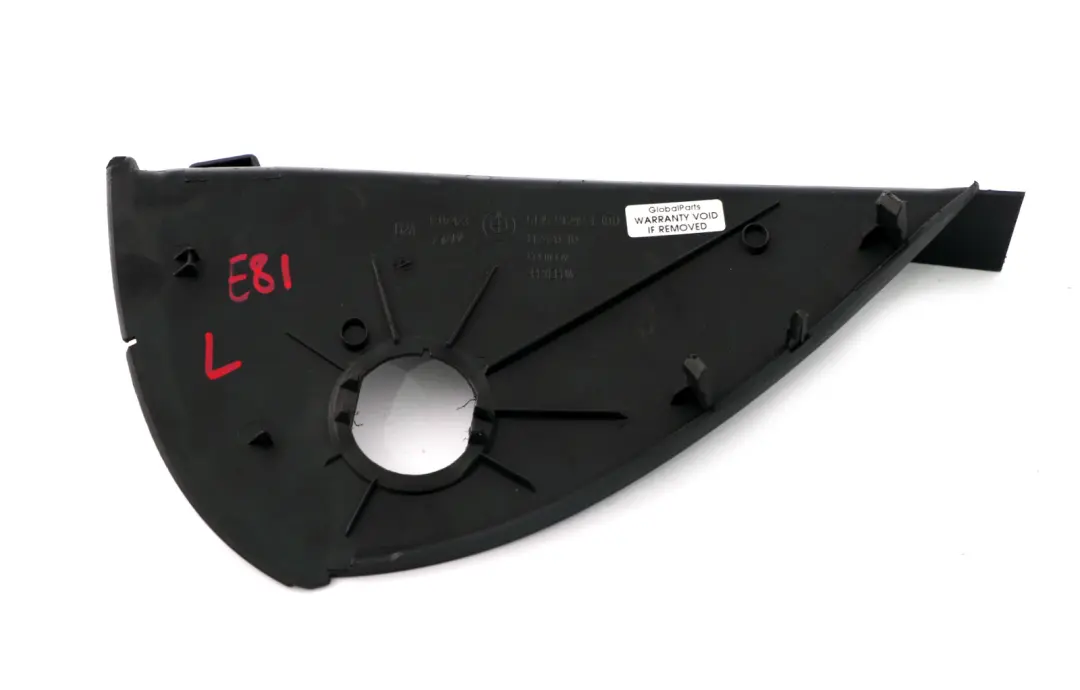 Front Left N/S End Dash Dashboard Trim Panel Black to BMW 1 Series E81 E82 E88 with Part number 9124925 BMW 1 Series E81 E82 E88 Front Left N/S End Dash Dashboard Trim Panel Black - SKU rhd-9124925 - Part number 9124925