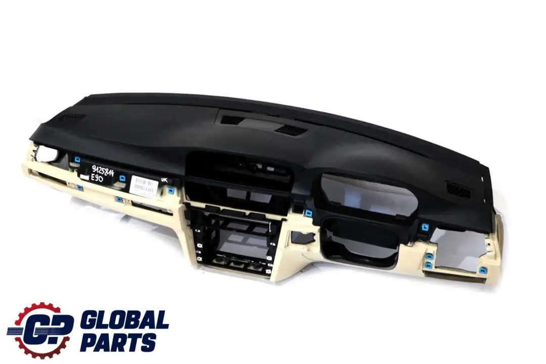 Dashboard Dash Instrument Panel Double Scoop Beige to BMW 3 Series E90 E91 with Part number 9125814 BMW 3 Series E90 E91 Dashboard Dash Instrument Panel Double Scoop Beige - SKU rhd-9125814 - Part number 9125814
