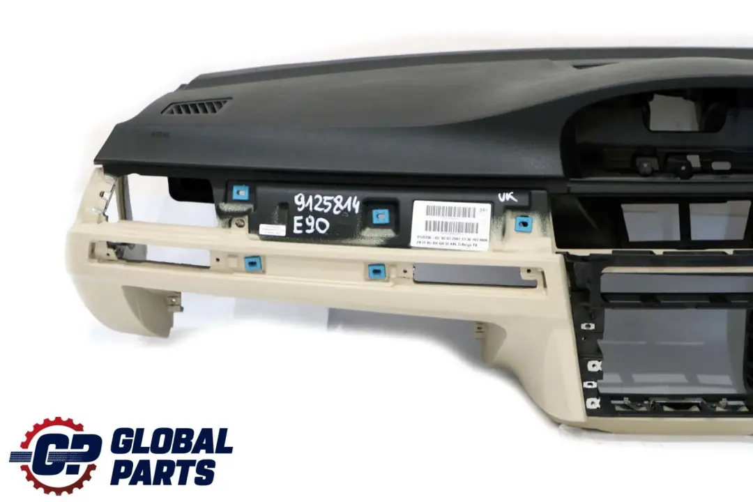 BMW 3 Series E90 E91 Dashboard Dash Instrument Panel Double Scoop Beige - SKU rhd-9125814 - Part number 9125814