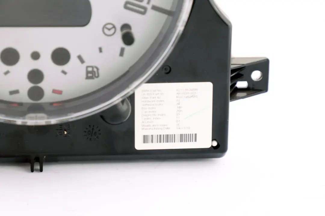 Speedometer Speedo Clock Instrument Cluster 6972076 to Mini Cooper One R50 R52 with Part number 6936282 Mini Cooper One R50 R52 Speedometer Speedo Clock Instrument Cluster 6972076 - SKU rhd-9126988 - Part number 6936282