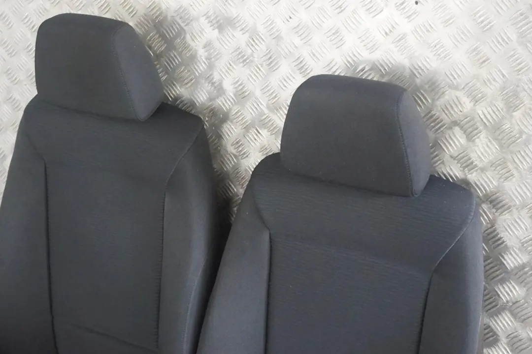 BMW E87 LCI Elektra Anthracite Fabric Front Left Right N/O/S Seats Seat Memory - SKU rhd-9127274 - Part number 9127274