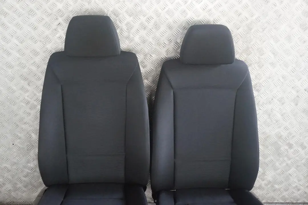 BMW E87 LCI Elektra Anthracite Fabric Front Left Right N/O/S Seats Seat Memory - SKU rhd-9127274 - Part number 9127274