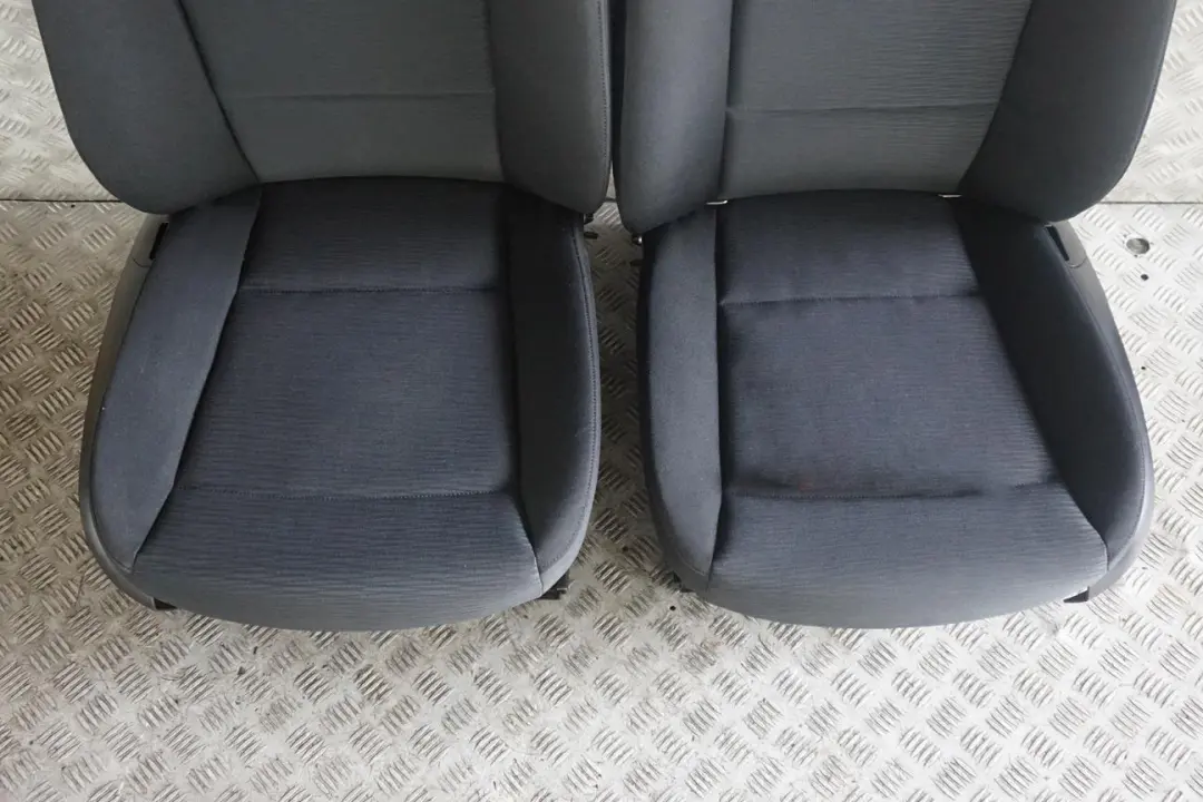 BMW E87 LCI Elektra Anthracite Fabric Front Left Right N/O/S Seats Seat Memory - SKU rhd-9127274 - Part number 9127274