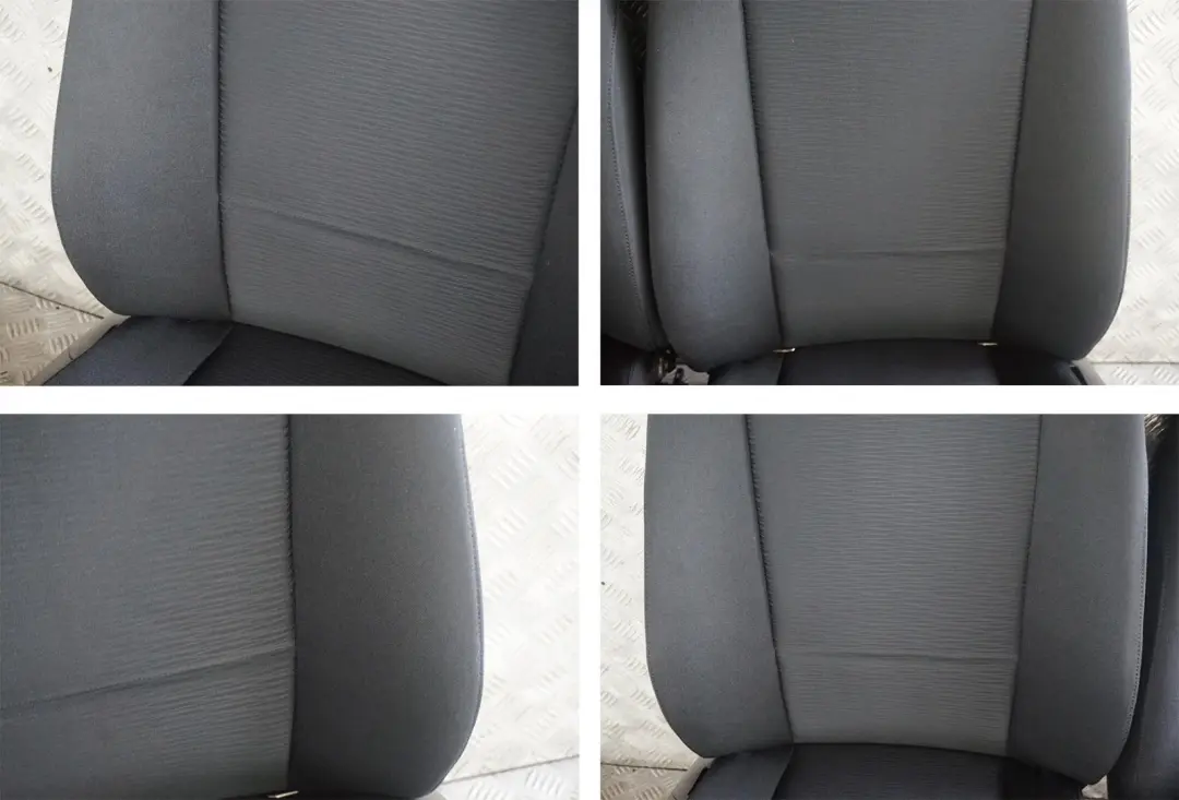 BMW E87 LCI Elektra Anthracite Fabric Front Left Right N/O/S Seats Seat Memory - SKU rhd-9127274 - Part number 9127274