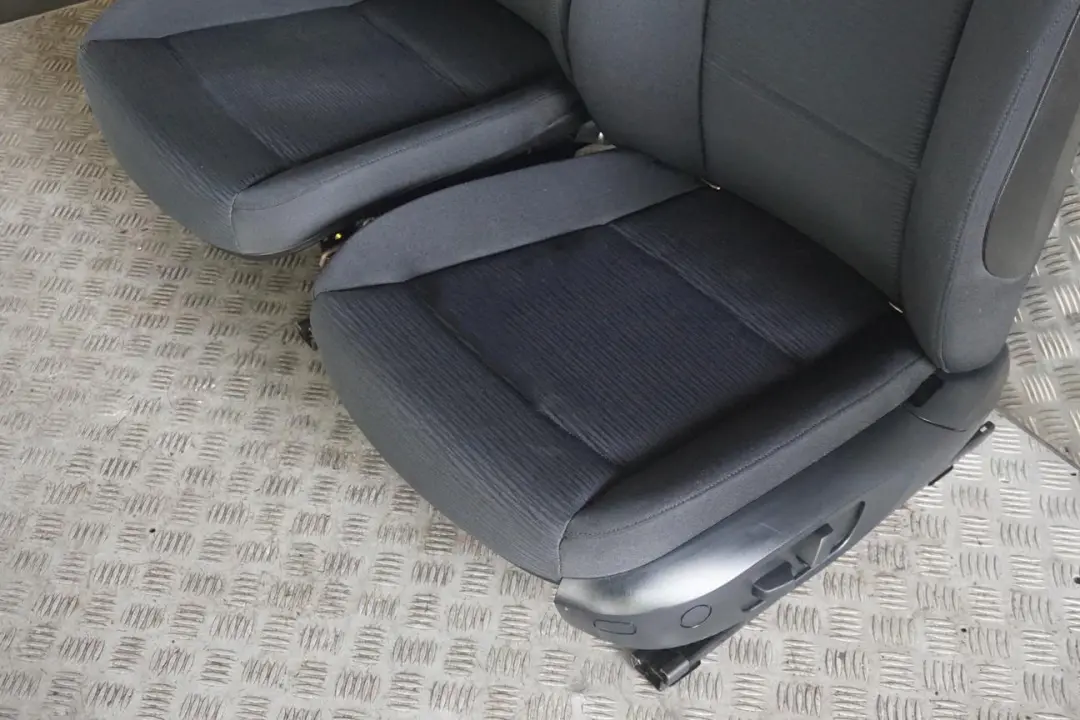 BMW E87 LCI Elektra Anthracite Fabric Front Left Right N/O/S Seats Seat Memory - SKU rhd-9127274 - Part number 9127274
