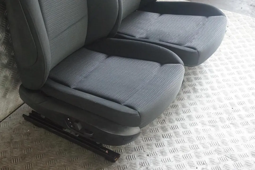 Anthracite Fabric Front Left Right N/O/S Seats Seat Memory to BMW E87 LCI Elektra with Part number 9127274 BMW E87 LCI Elektra Anthracite Fabric Front Left Right N/O/S Seats Seat Memory - SKU rhd-9127274 - Part number 9127274