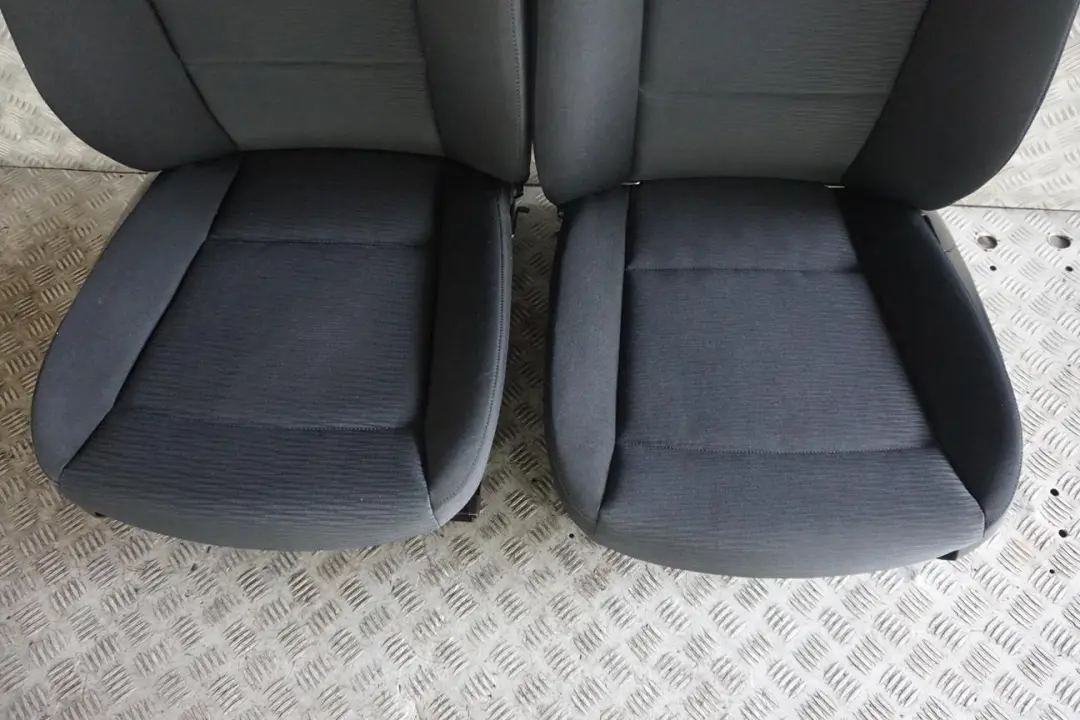 BMW E87 LCI Elektra Anthracite Fabric Front Left Right N/O/S Seats Seat Memory - SKU rhd-9127274 - Part number 9127274