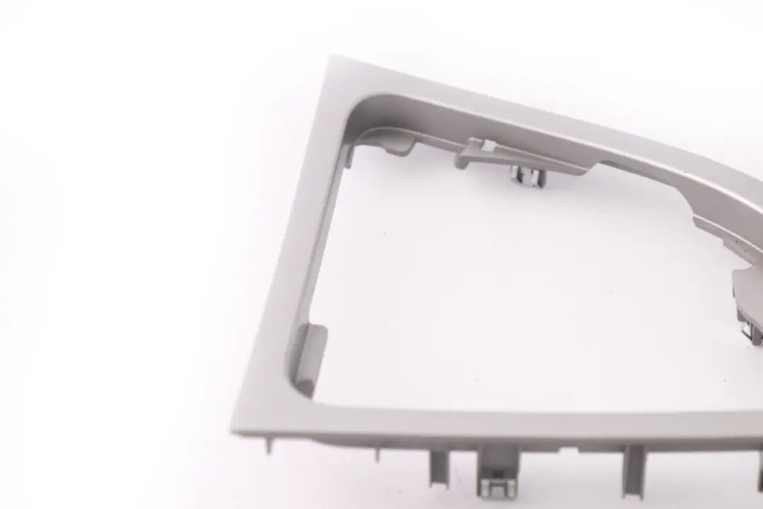 Shift Decor Light Titan Silver 7129144 to BMW 1 Series 1 E81 E87N LCI Cover Gear with Part number 9128643 BMW 1 Series 1 E81 E87N LCI Cover Gear Shift Decor Light Titan Silver 7129144 - SKU rhd-9128643-1 - Part number 9128643