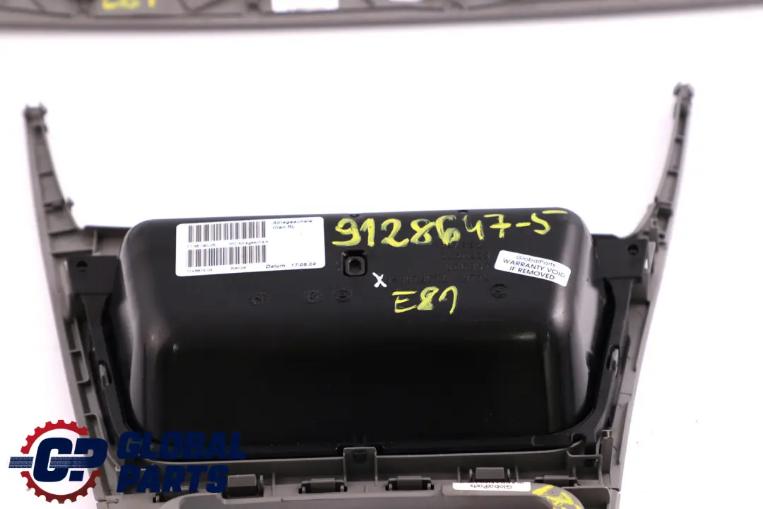 Ashtray Trim Interior Set Dash Dashboard Light Titanium to BMW 1 Series E81 E82 with Part number 9128647 BMW 1 Series E81 E82 Ashtray Trim Interior Set Dash Dashboard Light Titanium - SKU rhd-9128647-5 - Part number 9128647