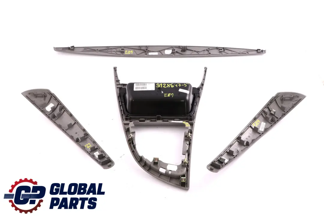 Ashtray Trim Interior Set Dash Dashboard Light Titanium to BMW 1 Series E81 E82 with Part number 9128647 BMW 1 Series E81 E82 Ashtray Trim Interior Set Dash Dashboard Light Titanium - SKU rhd-9128647-5 - Part number 9128647