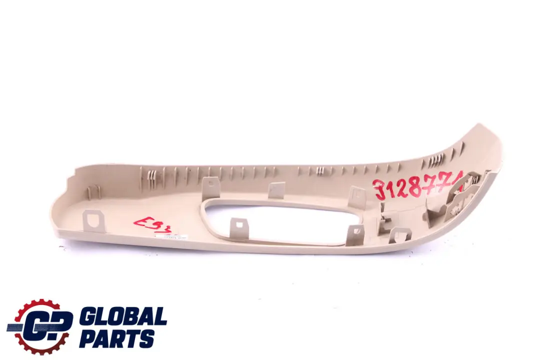 BMW 3 Series E93 Front Seat Trim Cover Outer Left N/S Creambeige - SKU rhd- 9128771 - Part number 9128771