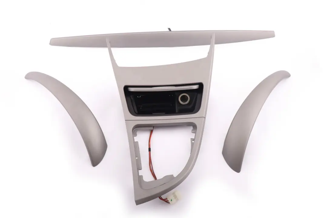 Set Cover Ashtray Interior Dashboard Trim Strip Silver Matt to BMW 1 Series E81 with Part number 9128805 BMW 1 Series E81 Set Cover Ashtray Interior Dashboard Trim Strip Silver Matt - SKU rhd-9128805-1 - Part number 9128805