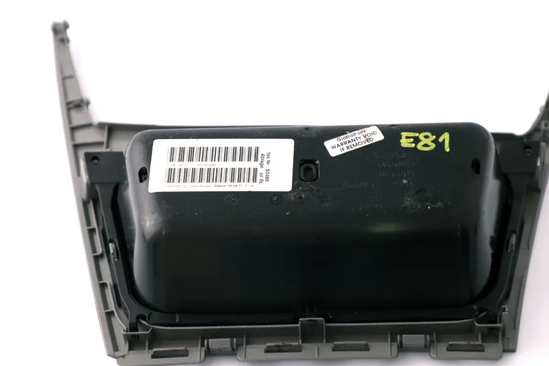 Set Cover Ashtray Dashboard Trim Strip Titan Silver Matt to BMW 1 Series 2 E81 with Part number 9128805 BMW 1 Series 2 E81 Set Cover Ashtray Dashboard Trim Strip Titan Silver Matt - SKU rhd-9128805-2 - Part number 9128805