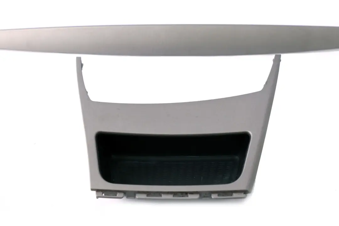 Set Cover Ashtray Dashboard Trim Strip Titan Silver Matt to BMW 1 Series 2 E81 with Part number 9128805 BMW 1 Series 2 E81 Set Cover Ashtray Dashboard Trim Strip Titan Silver Matt - SKU rhd-9128805-2 - Part number 9128805