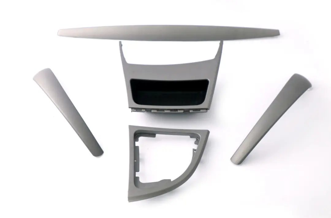 BMW 1 Series 2 E81 Set Cover Ashtray Dashboard Trim Strip Titan Silver Matt - SKU rhd-9128805-2 - Part number 9128805