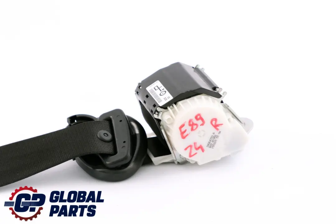 Upper Belt Front Right O/S Black to BMW Z4 Series E89 Roadster Cabrio Seat with Part number 9128878 BMW Z4 Series E89 Roadster Cabrio Seat Upper Belt Front Right O/S Black - SKU rhd-9128878 - Part number 9128878