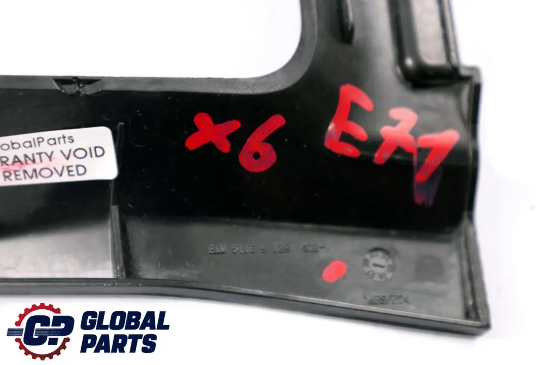 Front Centre Console Trim Panel Cover Covering Black O/S to BMW X6 Series E71 with Part number 9129402 BMW X6 Series E71 Front Centre Console Trim Panel Cover Covering Black O/S - SKU rhd-9129402 - Part number 9129402