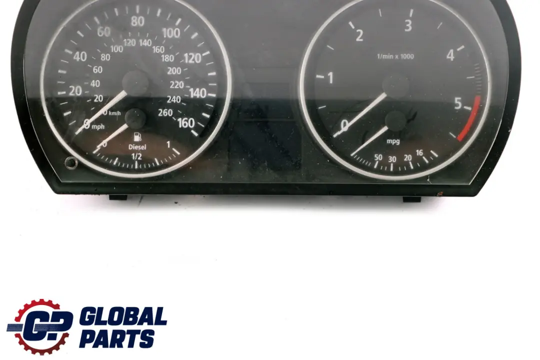 BMW 3 Series E90 E91 E92 Diesel Automatic Instrument Speedometer Clocks - SKU rhd-9130300-1 - Part number 9130300