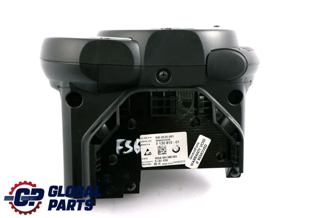 Mini Cooper F55 F56 F57 F60 Instrument Cluster Speedo Clocks MPH - SKU rhd-9130810 - Part number 9130810