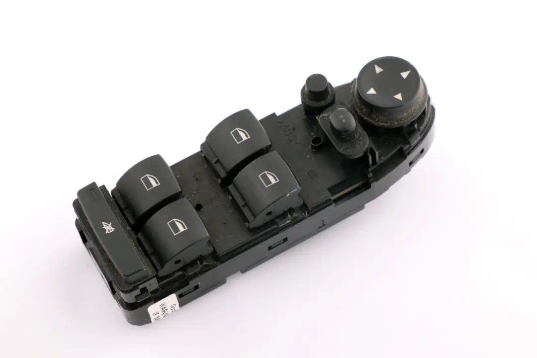BMW E87 Power Fold Schalter Fensterheber Fahrer Rechts O/S Schwarz - SKU 9132092-1 - Teilenummer 9132092