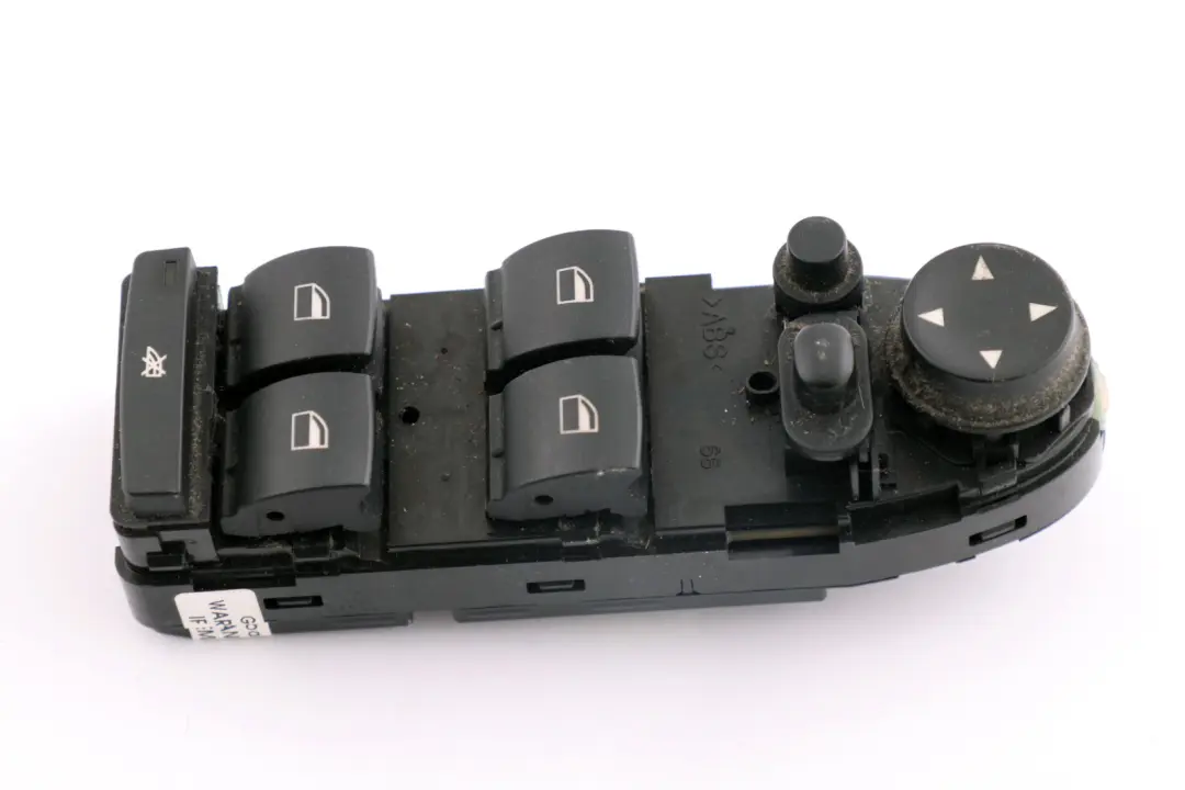 BMW E87 Power Fold Schalter Fensterheber Fahrer Rechts O/S Schwarz - SKU 9132092-1 - Teilenummer 9132092