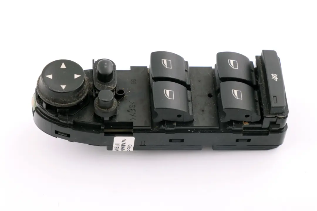 BMW E87 Power Fold Switch Window Lifter Driver Right O/S Black - SKU 9132092-1 - Part number 9132092