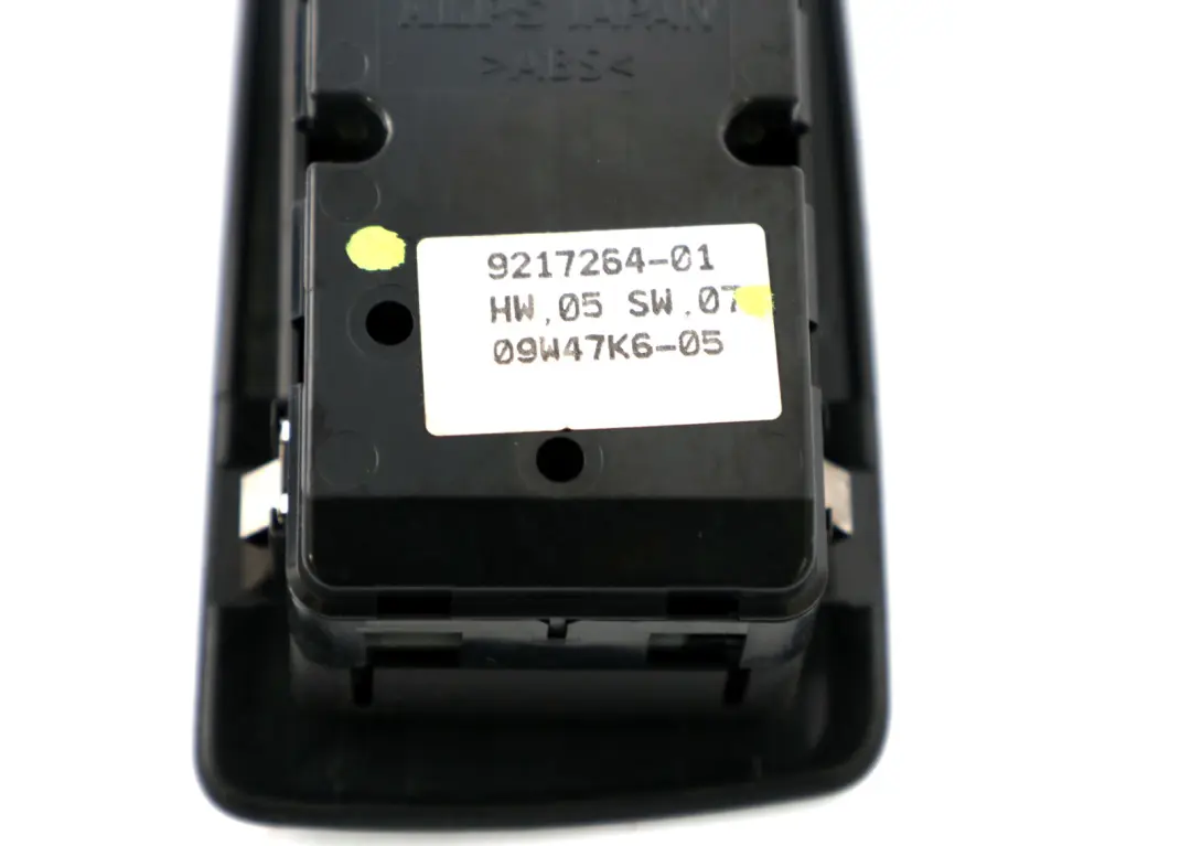 BMW 1 Series E87 Power Fold Switch Window Lifter Driver Right Black O/S - SKU rhd-9132092 - Part number 9132092