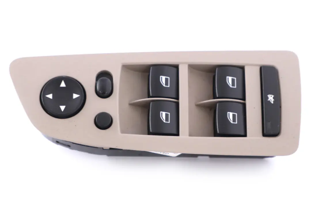 Driver's Side Right O/S Window Lifter Switch Beige to BMW 1 Series E87 E87N LCI with Part number 9132094 BMW 1 Series E87 E87N LCI Driver's Side Right O/S Window Lifter Switch Beige - SKU rhd-9132094 - Part number 9132094