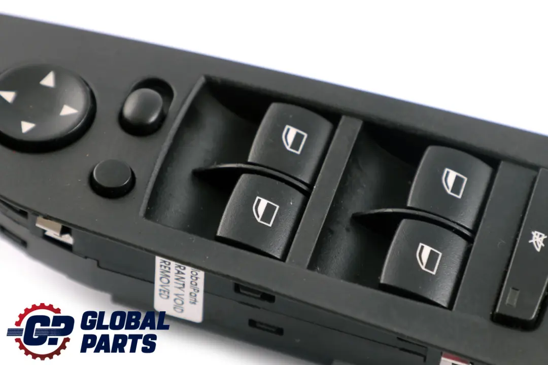 BMW E90 E91 Driver's Side Window Lifter Switch Power Fold Black Right O/S - SKU RHD-9132147 - Part number 6948647