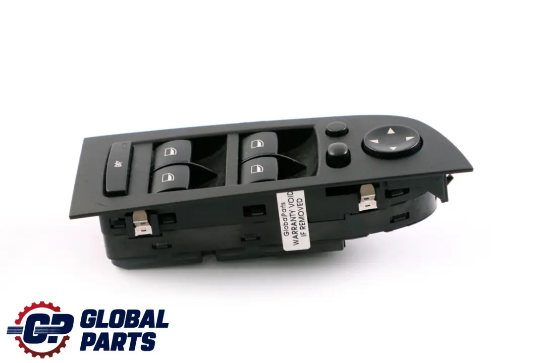 BMW E90 E91 Driver's Side Window Lifter Switch Power Fold Black Right O/S - SKU RHD-9132147 - Part number 6948647