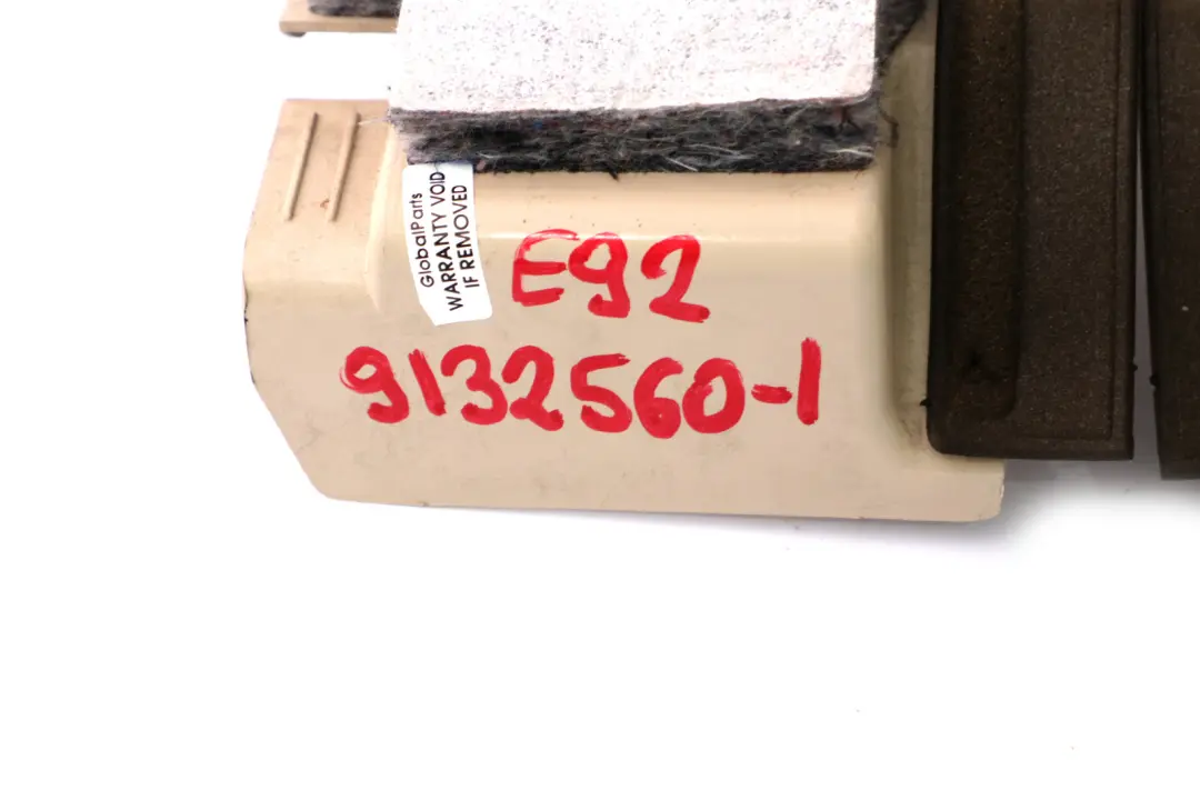 Driver Trim Panel Foot Controls Cream Beige to BMW 3 Series E92 E93 LCI with Part number 9132560 BMW 3 Series E92 E93 LCI Driver Trim Panel Foot Controls Cream Beige - SKU rhd-9132560-1 - Part number 9132560