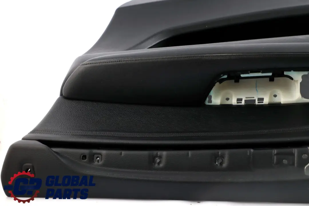 BMW X5 E70 Front Right O/S Door Card Lining Fabric Leather Nevada Black - SKU rhd-9133516 - Part number 9133516
