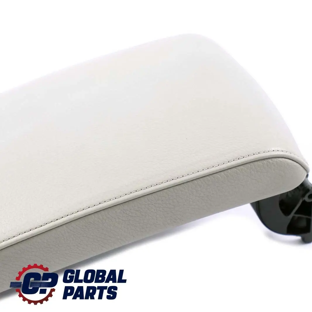 BMW 3 Series E90 E91 LCI Leather Cover Centre Console Armrest Grey - SKU rhd-9134490 - Part number 9134490