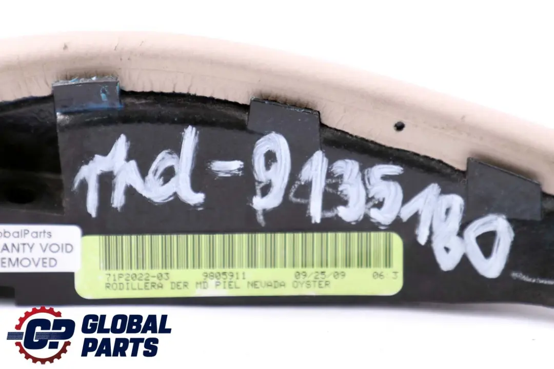 Knee Pad Protection Right O/S Centre Console Leather 9805911 to BMW X6 Series E71 with Part number 9135180 BMW X6 Series E71 Knee Pad Protection Right O/S Centre Console Leather 9805911 - SKU rhd-9135180 - Part number 9135180