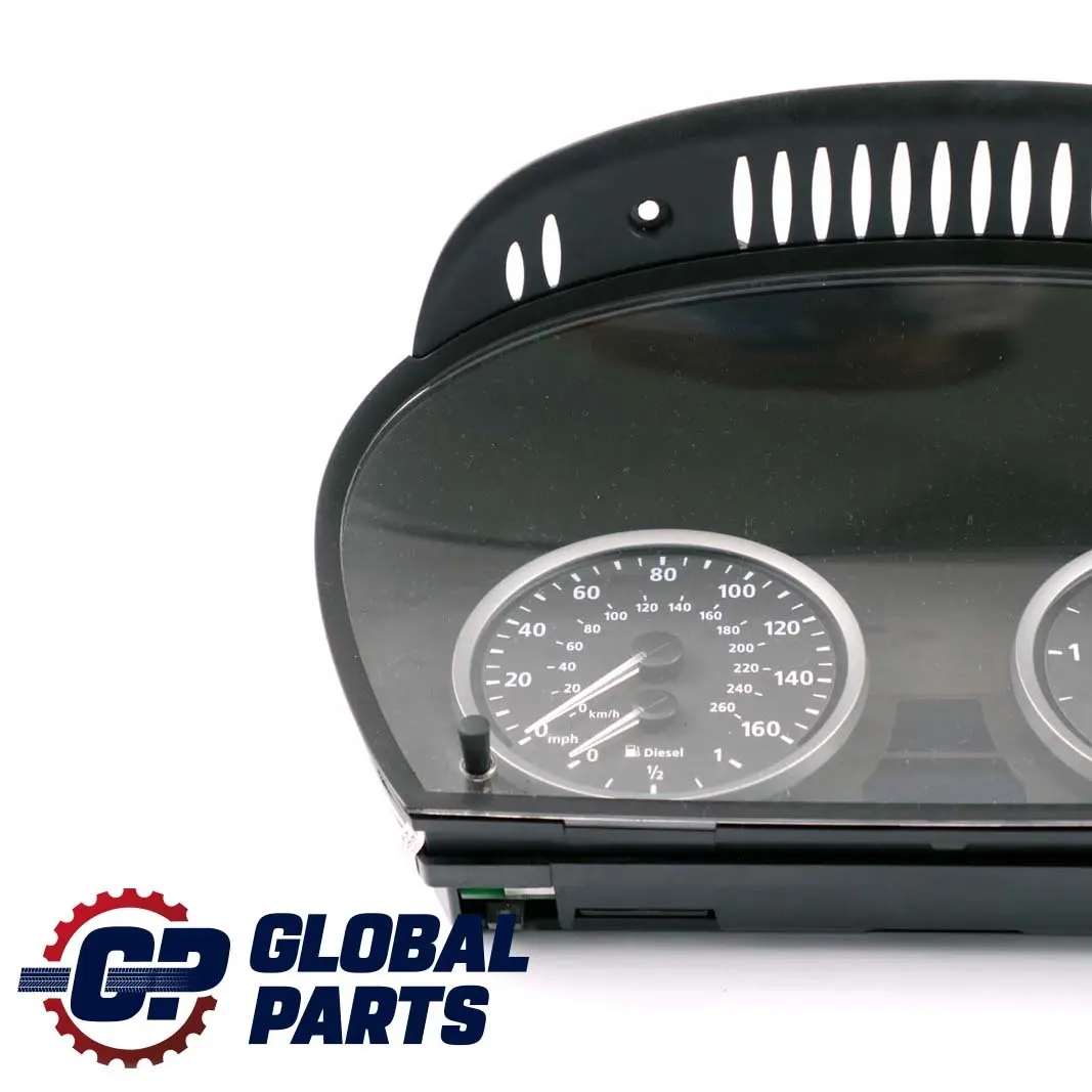 BMW 5 Series E60 E61 Instrument Cluster Speedo Clocks MPH Manual Diesel - SKU rhd-9135254-1 - Part number 9135254