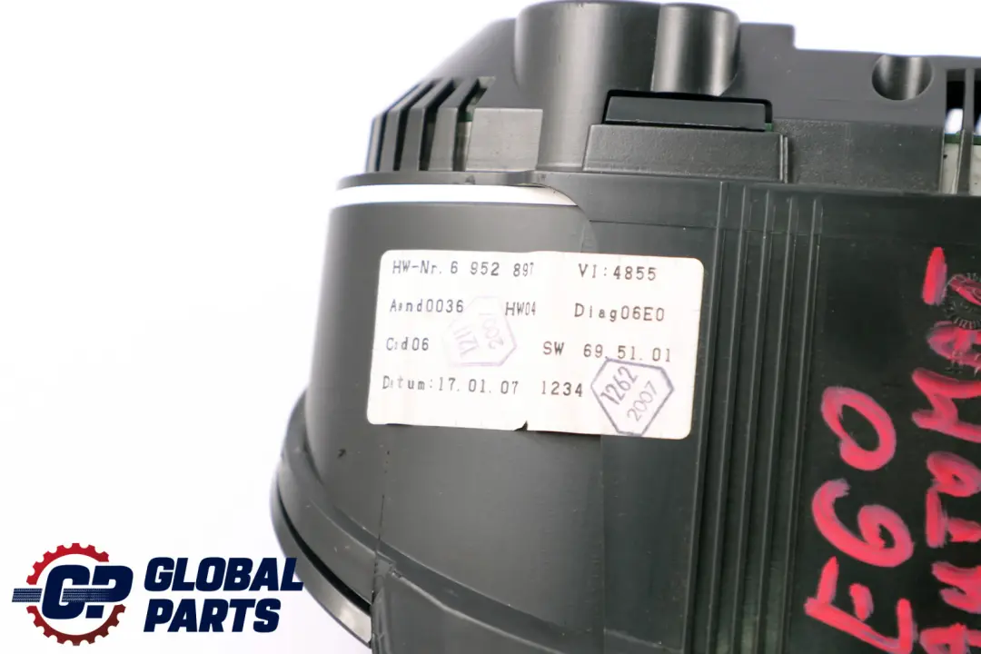 BMW 5 Series E60 E61 Instrument Cluster Speedo Clocks Automatic Diesel - SKU rhd-9135254 - Part number 9135254