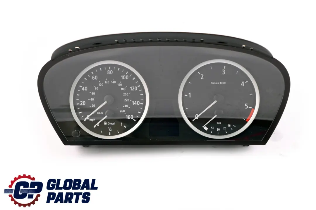 Instrument Cluster Speedo Clocks Automatic Diesel to BMW 5 Series E60 E61 with Part number 9135254 BMW 5 Series E60 E61 Instrument Cluster Speedo Clocks Automatic Diesel - SKU rhd-9135254 - Part number 9135254
