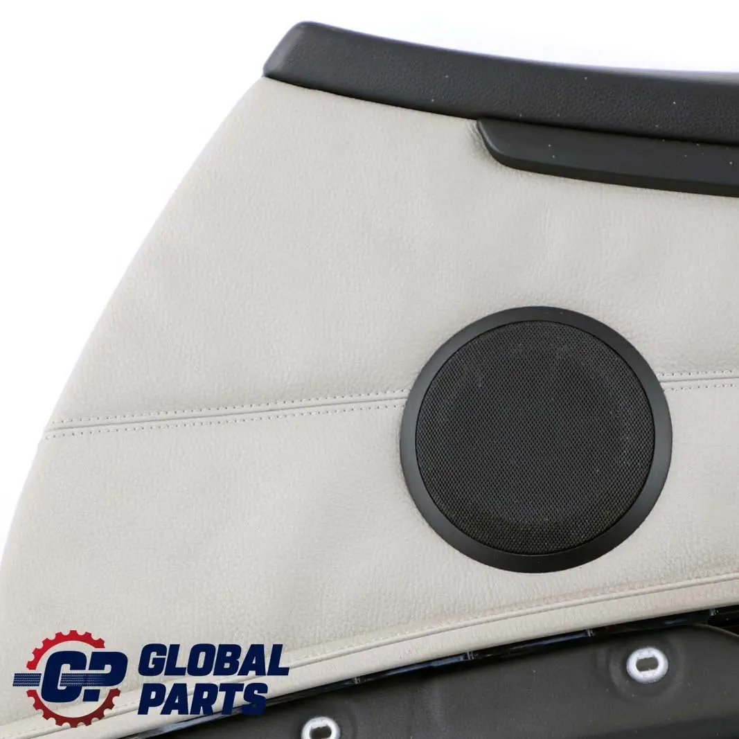 BMW 3 E92 E93 Front Right O/S Door Card Leather Jade Grey Lining Trim Panel - SKU rhd-9135340 - Part number 9135340