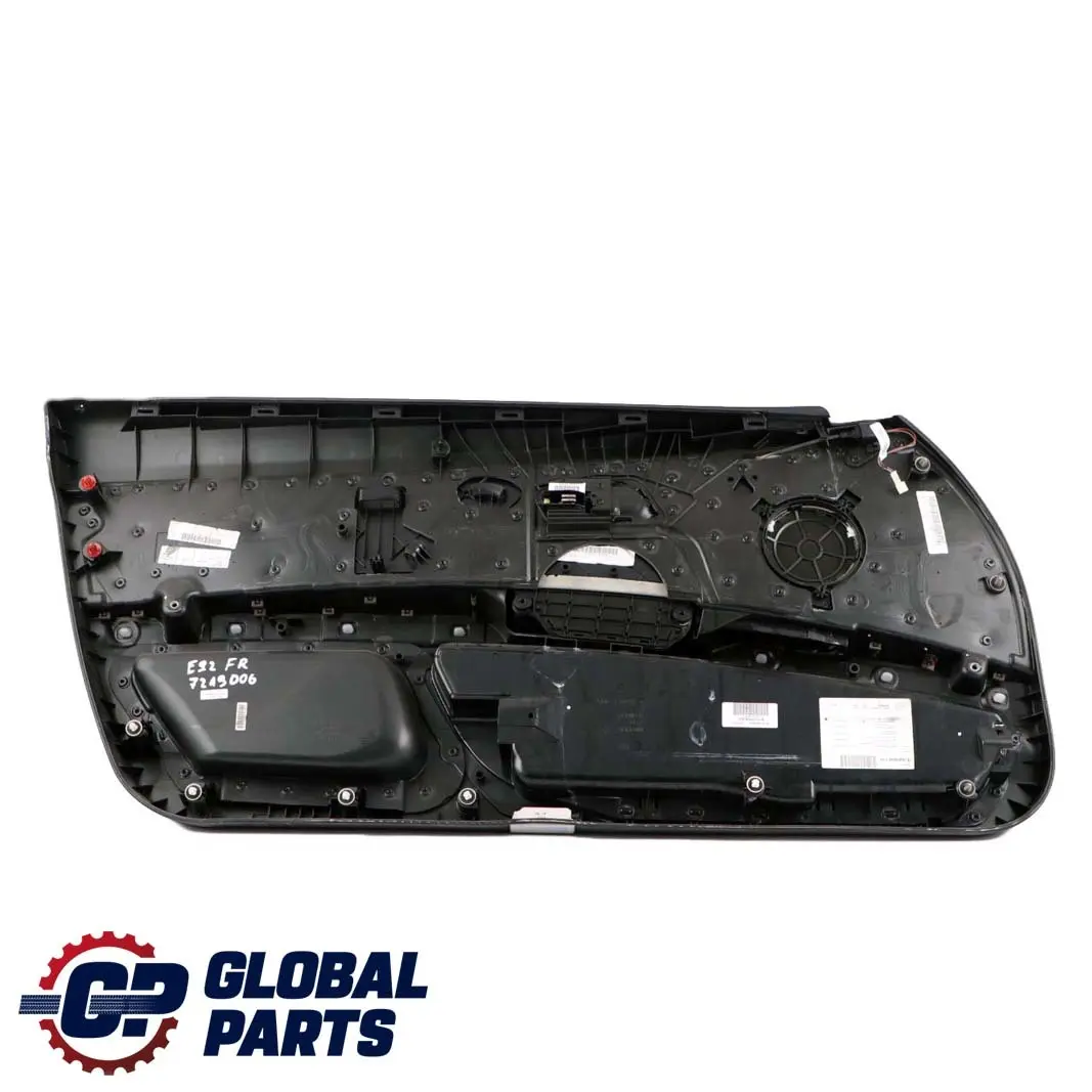 Front Right O/S Door Card Leather Jade Grey Lining Trim Panel to BMW 3 E92 E93 with Part number 9135340 BMW 3 E92 E93 Front Right O/S Door Card Leather Jade Grey Lining Trim Panel - SKU rhd-9135340 - Part number 9135340