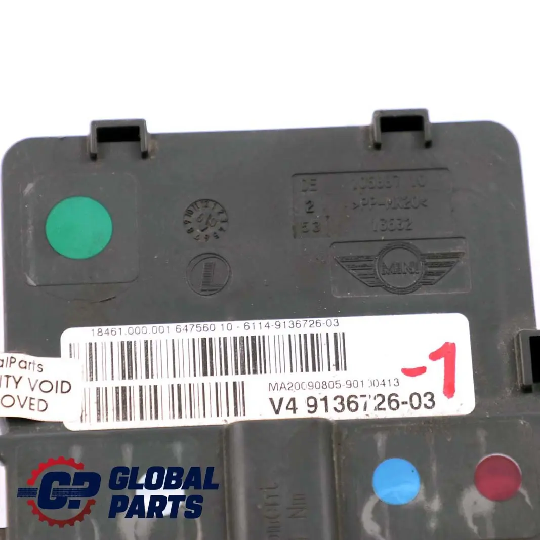 Mini One R55 R56 1 Multifusible B Bateria Alimentacion Distribuidor - SKU rhd-9136726-1 - Número de pieza 9136726