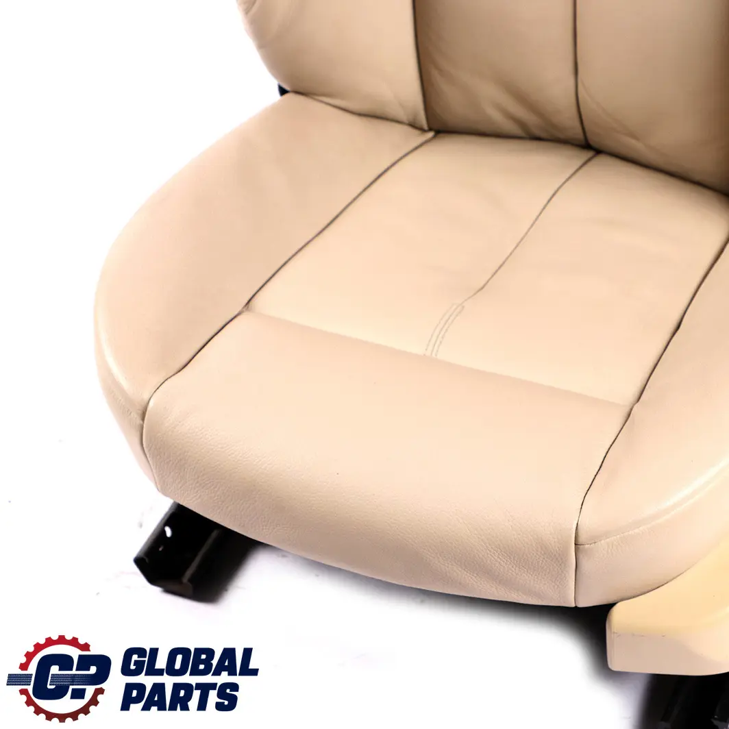 BMW E64 Cabrio Heated Beige Dakota Leather Front Left N/S Passenger Seat Memory - SKU rhd-9137363-1 - Part number 9137363