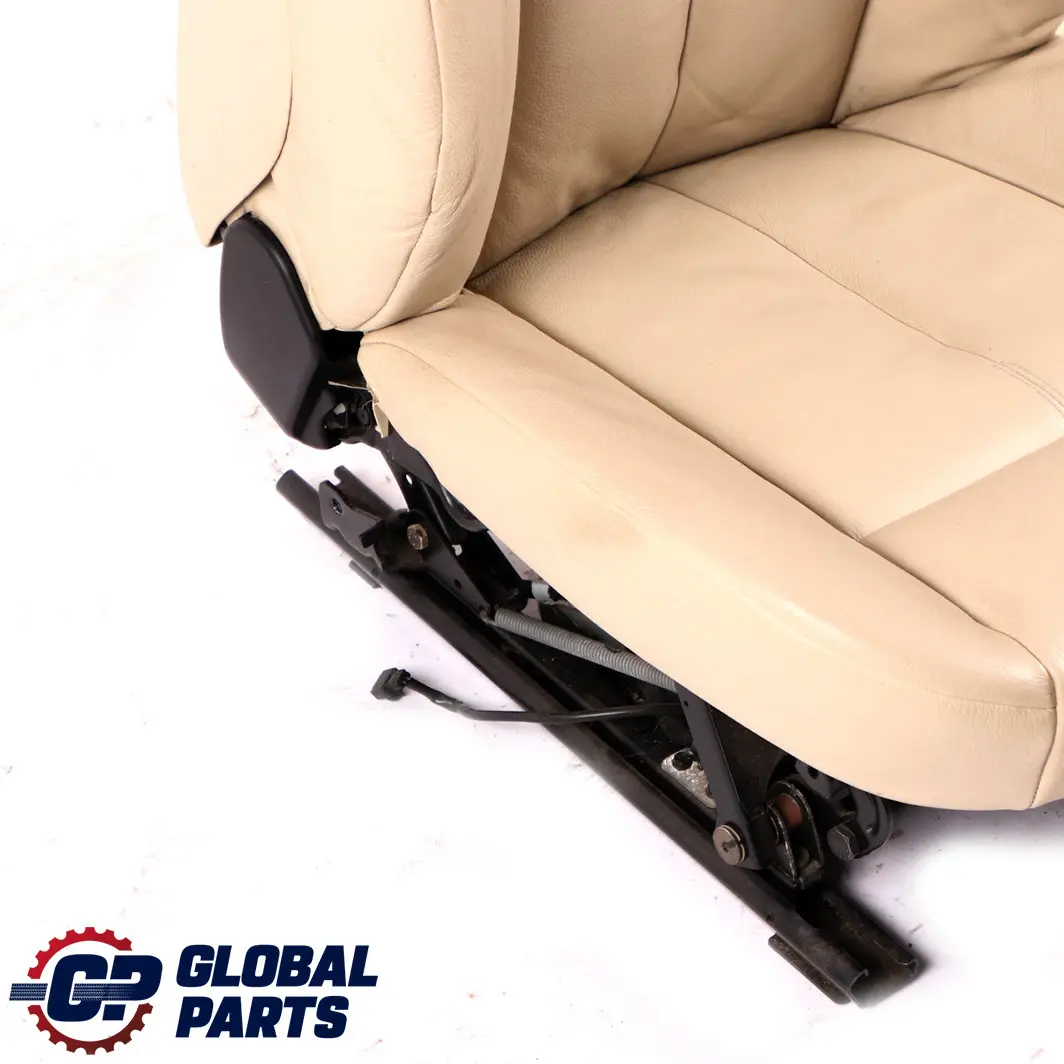 BMW E64 Cabrio Heated Beige Dakota Leather Front Left N/S Passenger Seat Memory - SKU rhd-9137363-1 - Part number 9137363