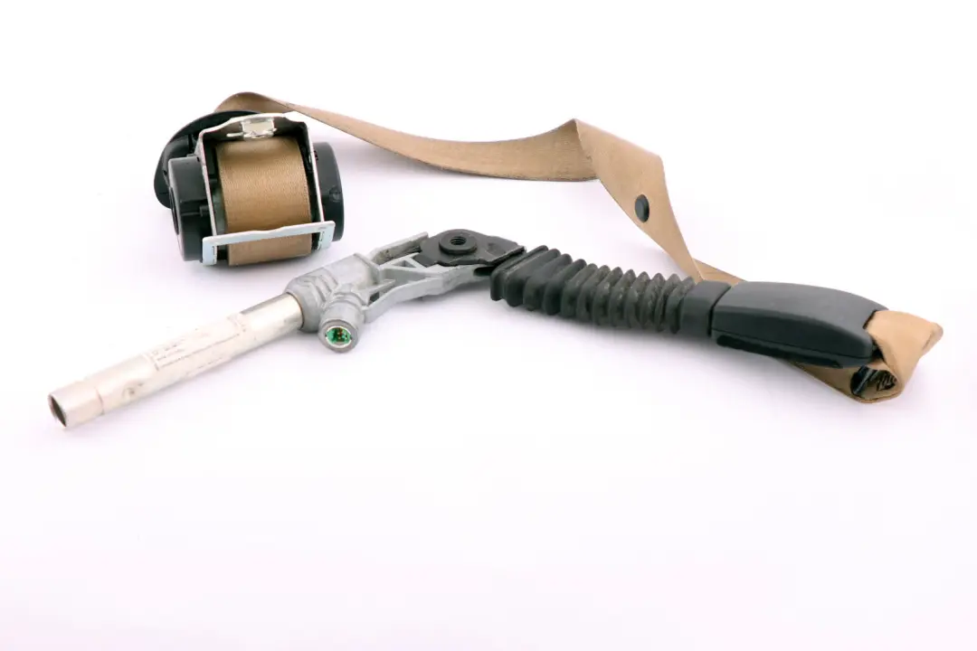 Upper Belt Force Limiter Front Right O/S Beige to BMW 5 Series E60 E61 Seat with Part number 9138254 BMW 5 Series E60 E61 Seat Upper Belt Force Limiter Front Right O/S Beige - SKU rhd-9138254 - Part number 9138254