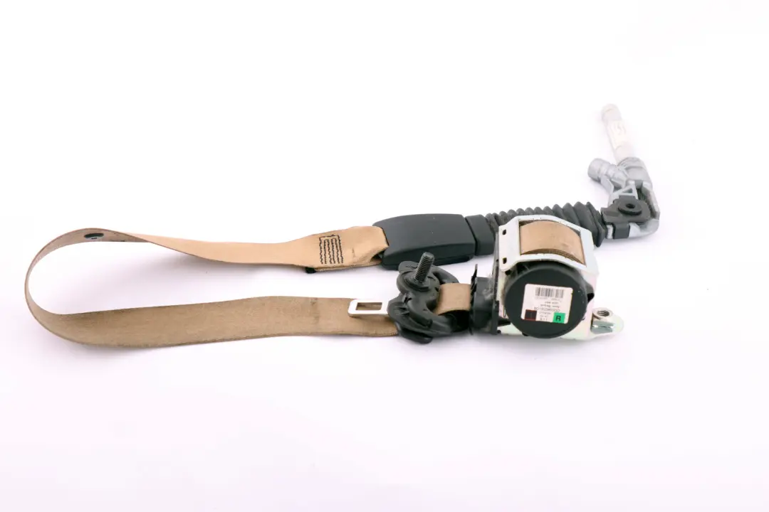 Upper Belt Force Limiter Front Right O/S Beige to BMW 5 Series E60 E61 Seat with Part number 9138254 BMW 5 Series E60 E61 Seat Upper Belt Force Limiter Front Right O/S Beige - SKU rhd-9138254 - Part number 9138254