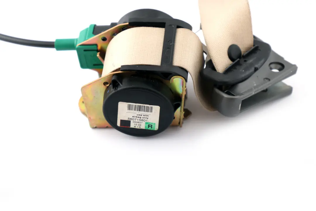 BMW 6 Series E64 Seat Upper Belt Force Limiter Front Right O/S Creambeige - SKU 9138276 - Part number 9138276